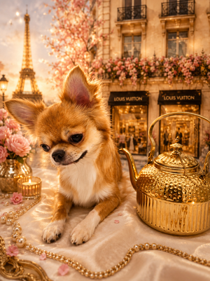 “Presenting Nova Boy– The World’s First Exclusive Cloned Program Teacup Puppy!”