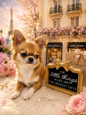 “Presenting Nova Boy– The World’s First Exclusive Cloned Program Teacup Puppy!”